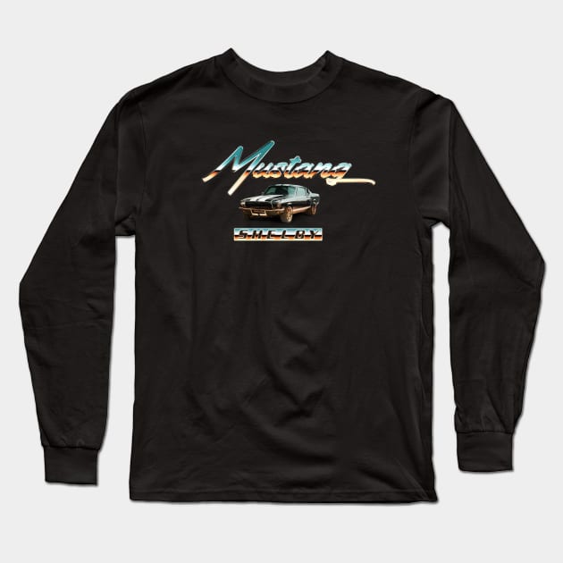 Shelby Mustang 1967 Long Sleeve T-Shirt by gtr